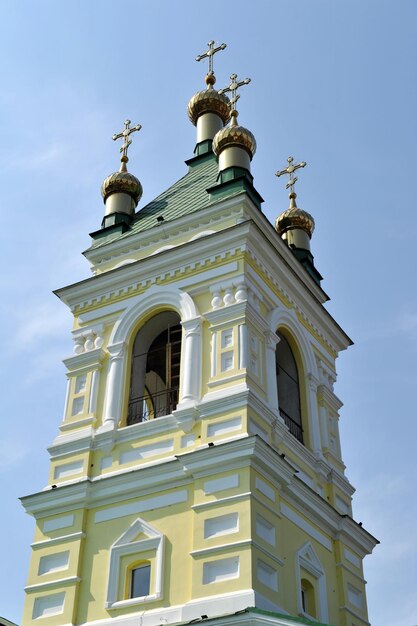 Architektonische Details der St.-Nikolaus-Kirche in Kiliya Odessa Region Ukraine