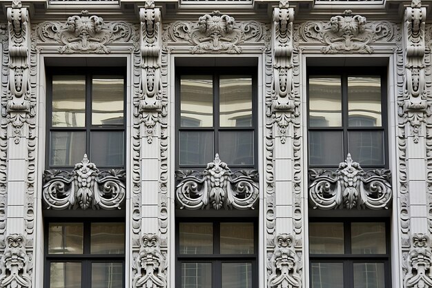 Architektonische Details Schmückende Türen und Fenster