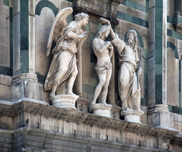 architektonisches Detail in Florenz