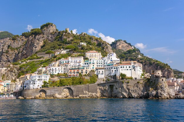 Architektur der Stadt Amalfi in Italien