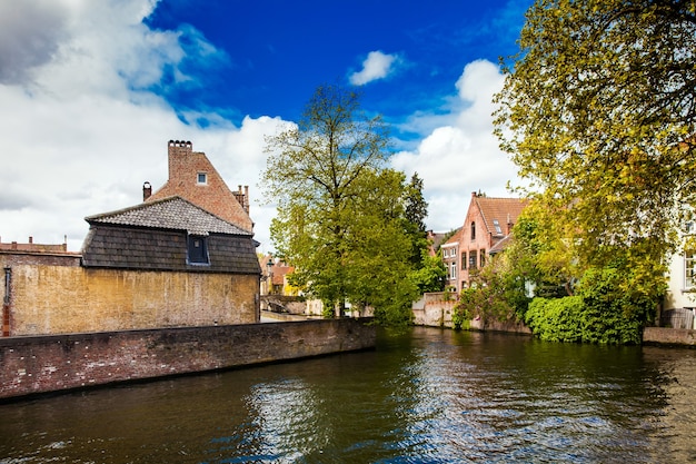 Architektur der Stadt Brügge, Belgien