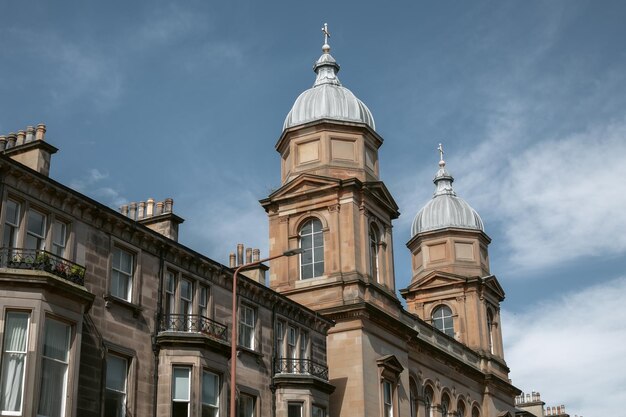 Architektur von Gebäuden gegen den Himmel in England