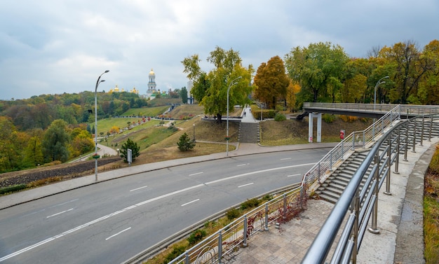 Architektur von Kiew im Zentrum der Stadt