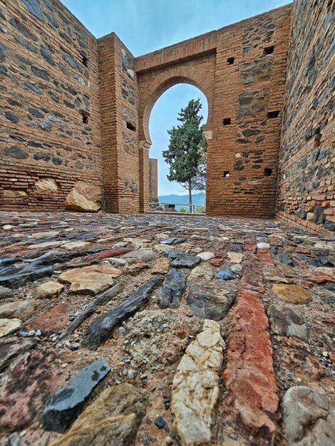 Arco de acceso a la fortificación árabe de VelezMalaga