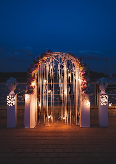 Arco de boda