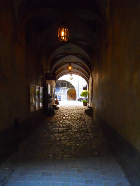 el arco en Cesky Krumlov