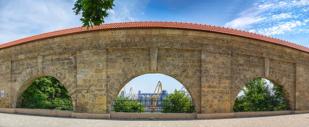 Arco de quarentena em odessa, ucrânia