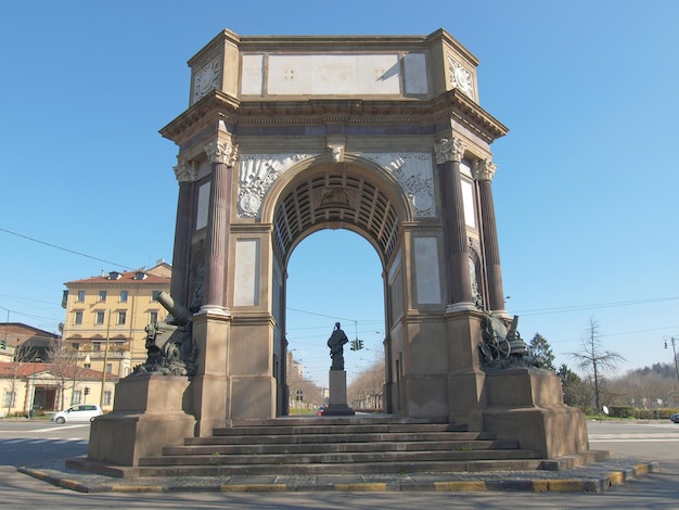 Arco do triunfo em torino