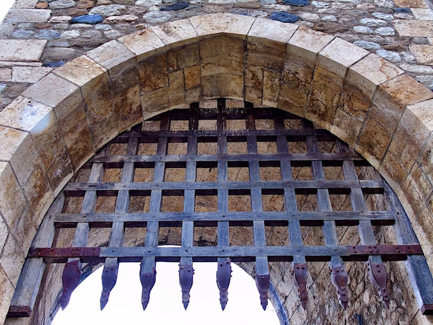 Arco del edificio histórico