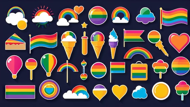 los arco iris y los arcoirises están disponibles para la compra