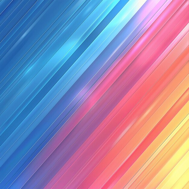 un arco iris colorido se muestra en esta imagen