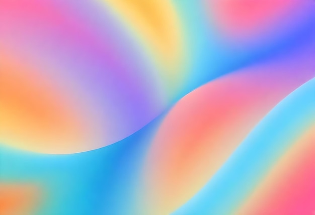 un arco iris colorido se muestra en esta imagen