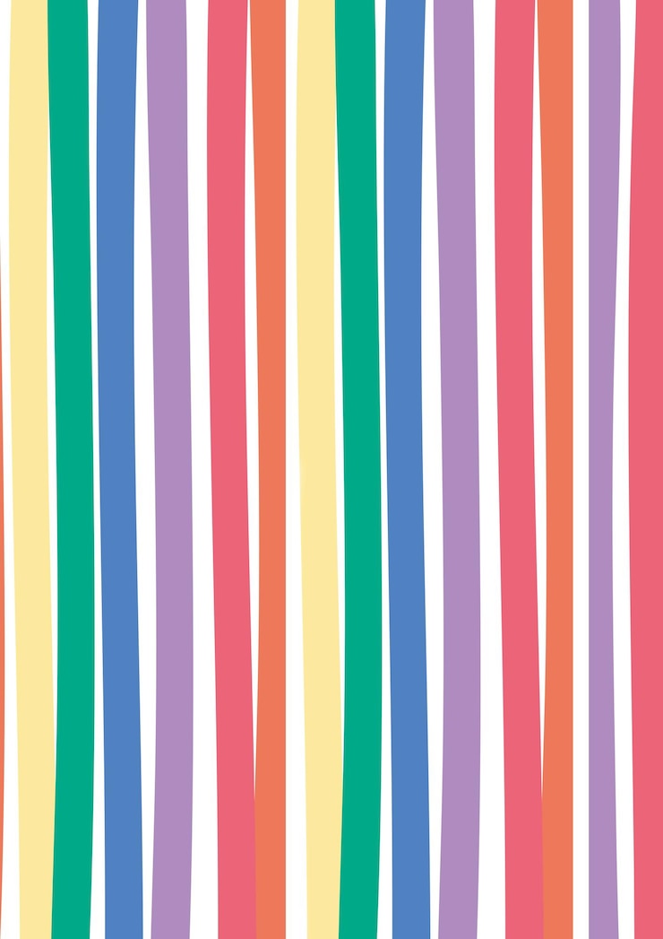 Foto arco iris png rayas patrón artístico estandarte social