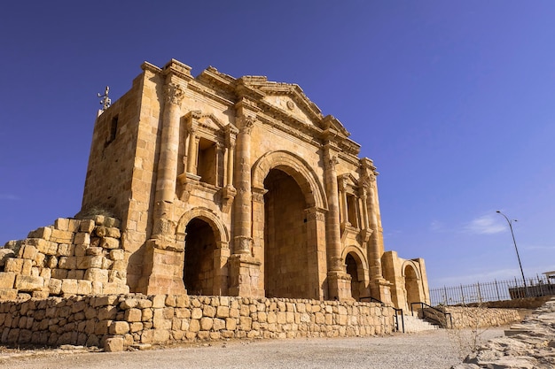 Arco triunfal de Adriano en Jerash Jordania