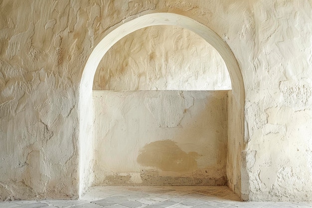 El arco de yeso minimalista: una perspectiva creativa en la decoración de las paredes