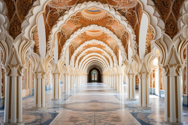 Arcos ornamentales de las mezquitas