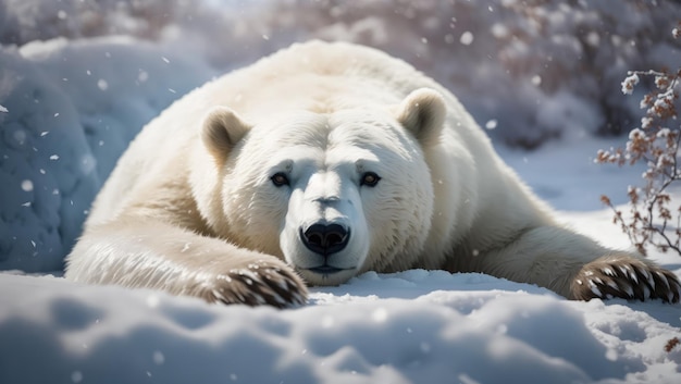 Arctic Dreams O sono do majestoso urso polar