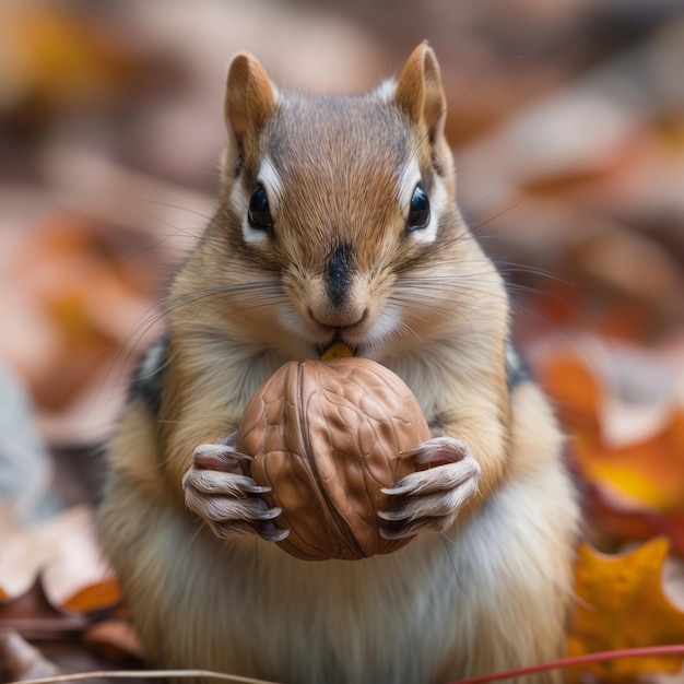 ardillas y nueces