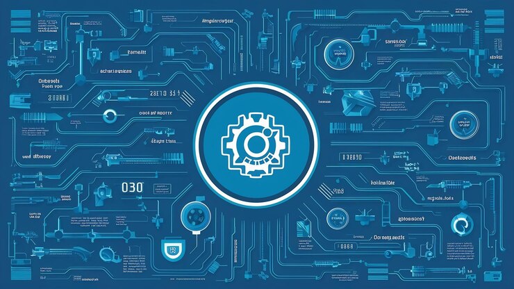 Foto arduino controla foto de elemento amplio con detalles infográficos