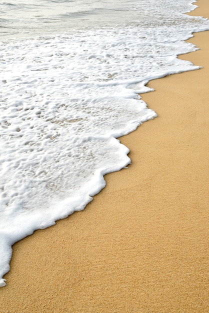 Foto areia da onda