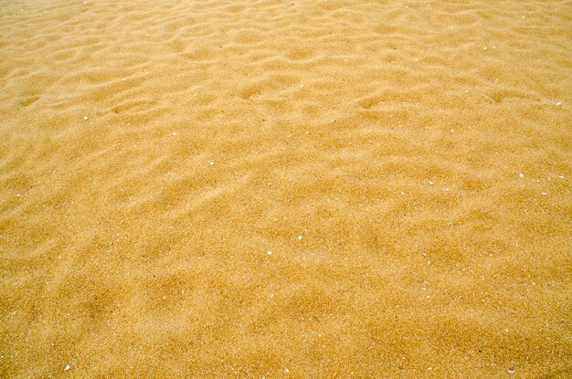 Foto areia da praia - pode ser usada como fundo - textura da areia