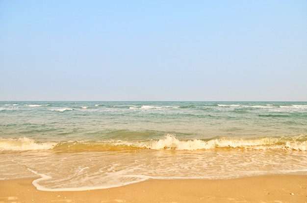 Foto areia da praia