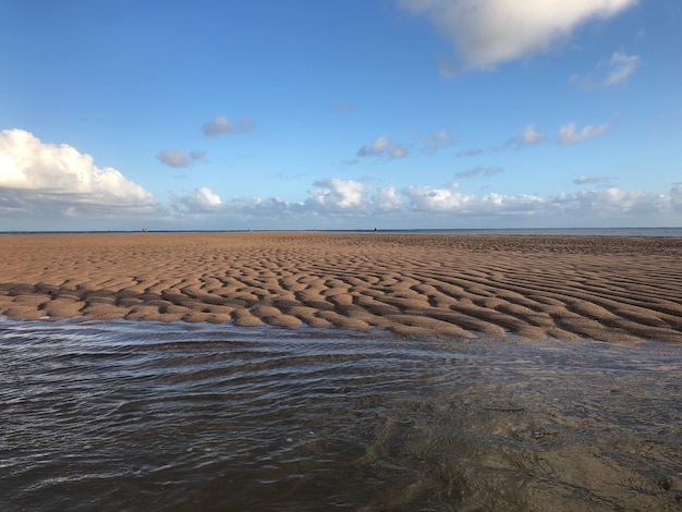 Areia e água do rio