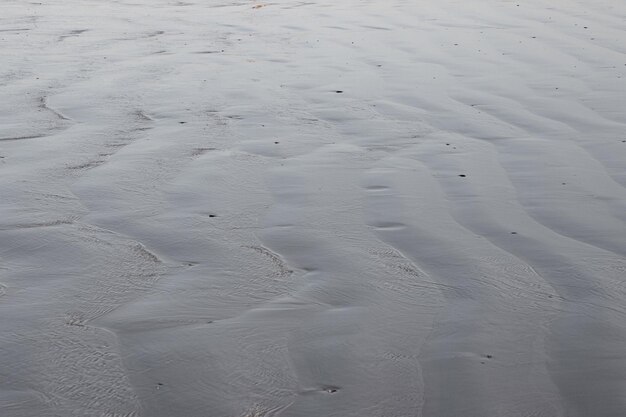 Foto la arena blanca de la playa