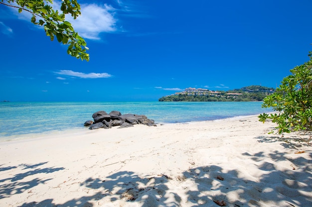 Arena de playa mar caribe mar tropical