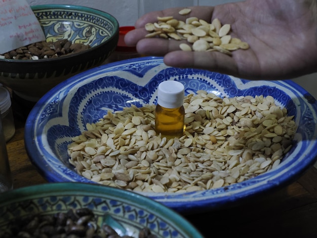 Arganölfabrik in Fez Marokko