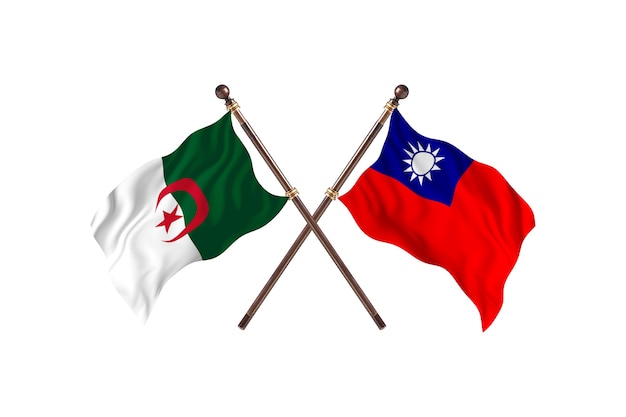 Argélia contra Taiwan Two Flags