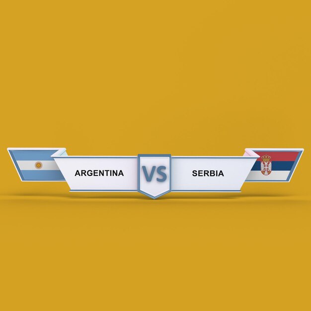 Argentinien VS Serbien