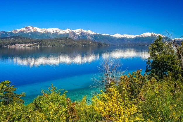 Argentinische blaue Seen