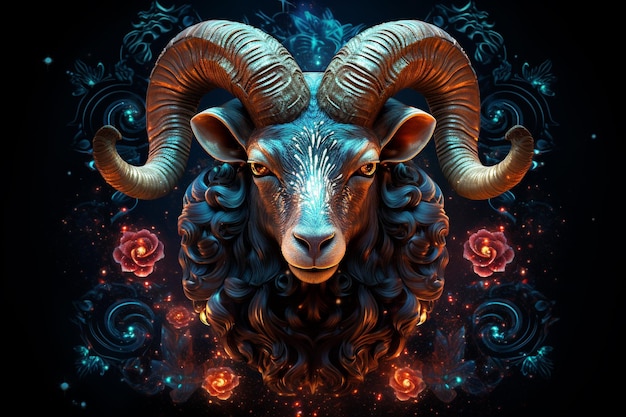 Aries zodiaco generativo ai