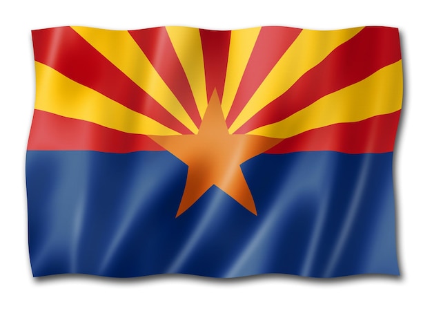 Arizona-Flagge USA