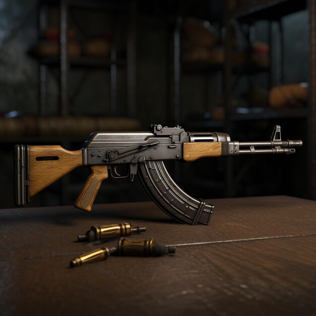 Foto arma ak47