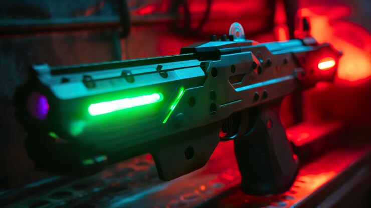 Foto arma laser ai gerar