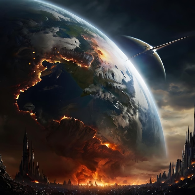 Armageddon é o fim do mundo gerado pela IA.