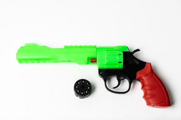 Armas de brinquedo coloridas para crianças a partir de 10 anos