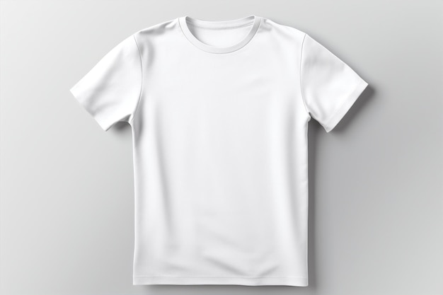 Foto armazene vestuário em branco moda mockup camisa cópia algodão espaço tshirt pano branco