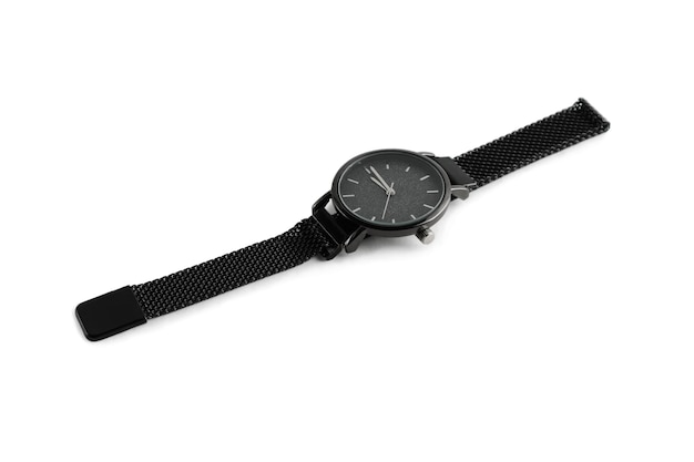 Foto armbanduhr für frauen, schwarz