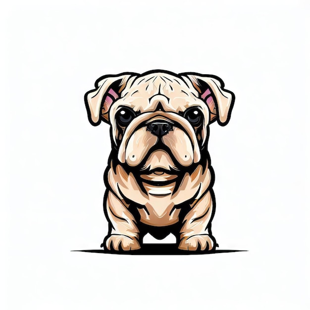 Armonía generativa de Bulldog Pup IA generativa