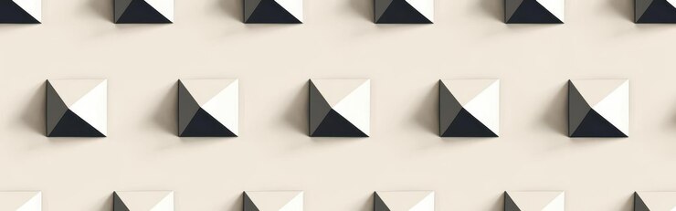Foto armonía geométrica arquitectura moderna y concepto de diseño gráfico