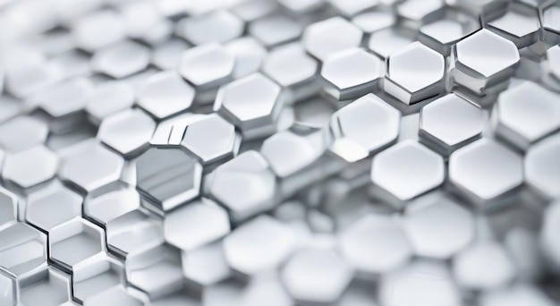 Armonía geométrica Hexágonos abstractos Patrón de fondo