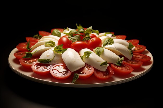 Armonía de mozzarella y tomate