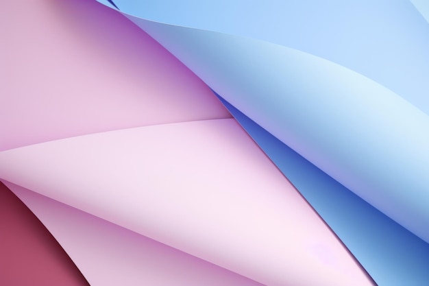 Armonía de tonos pastel Una exploración minimalista de la textura del papel de color abstracto en azul claro Pa