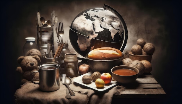 Armut Welthunger globale Armut Ernährungsungleichheit aufgrund der geopolitischen Situation in der Welt
