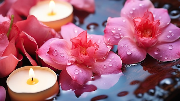 Aromaterapia de pétalos de rosa para una mente y un alma tranquilas
