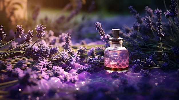 Aromatherapie mit Lavendelöl