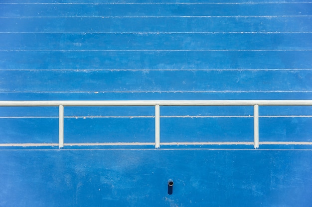 Arquibancadas do estádio - azul